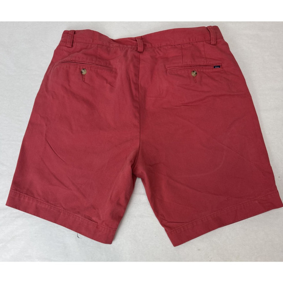 Ralph Lauren 9" Classic Fit Shorts Nantucket Red Preppy 100% Cotton Size 35 * 9 - Picture 4 of 9